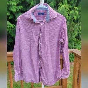 S.B.S. Men's Gingham Checkered Shirt